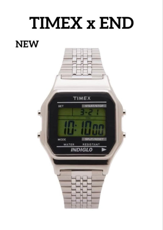 TIMEX T80 Digital Men's Watch — Japanese