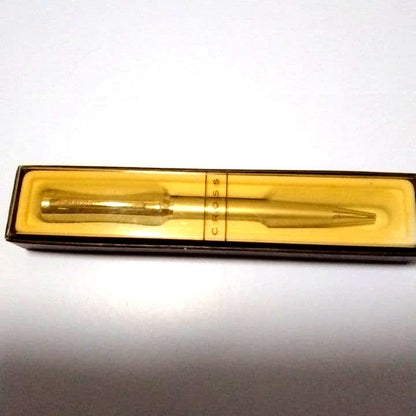 Cross Lincoln R.I ballpoint pen model 02865 with case, length 14 cm, unused condition