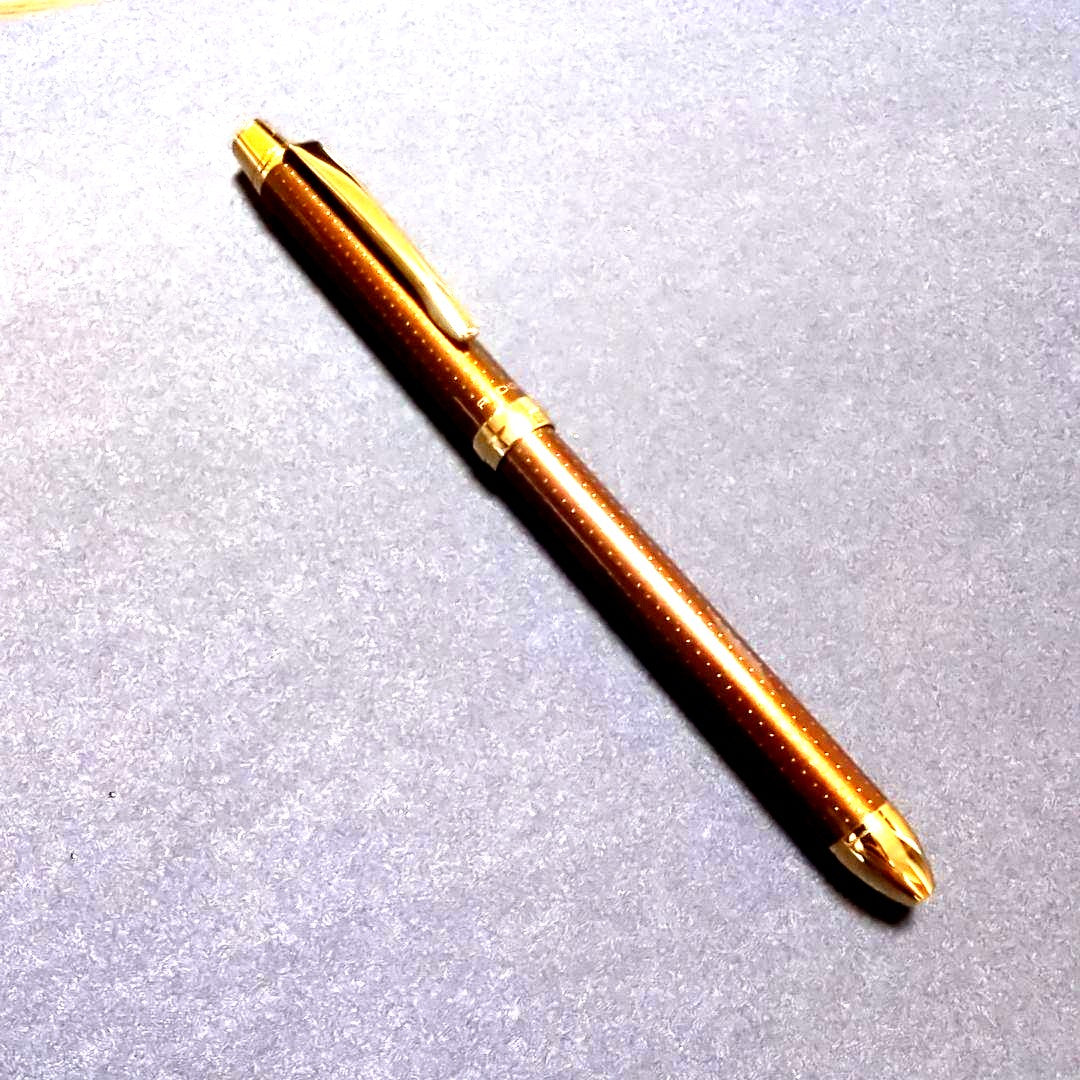 PILOT RIDGE 2+1 Dot Brown ballpoint pen with black and red ink options shown