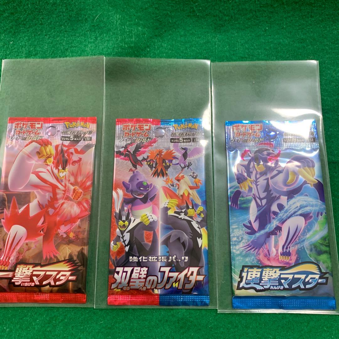 Pokemon Pokémon Card Discontinued One-Hit, Consecutive Hit Master, Dual Wield Fighters U Pack — S Enhanced Expansion Pack Matchless Fighters — Japanese
