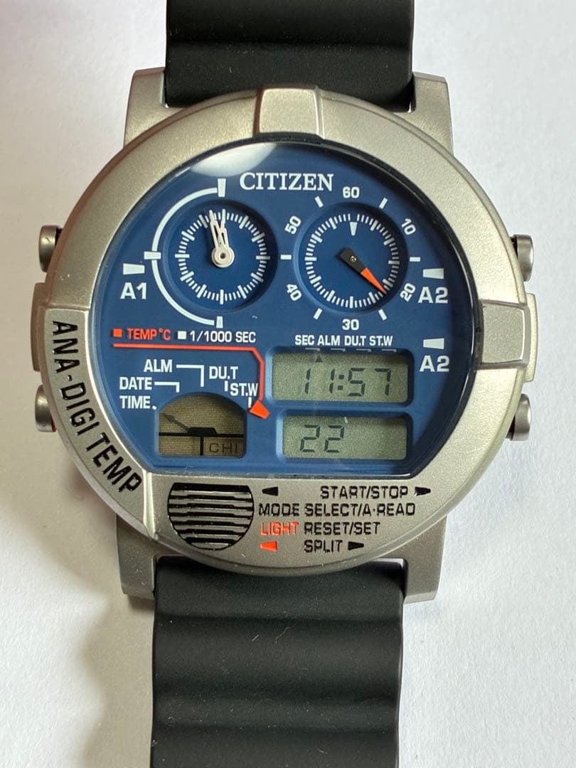 Citizen AQ1000-82L Quartz Men's Watch — Japanese