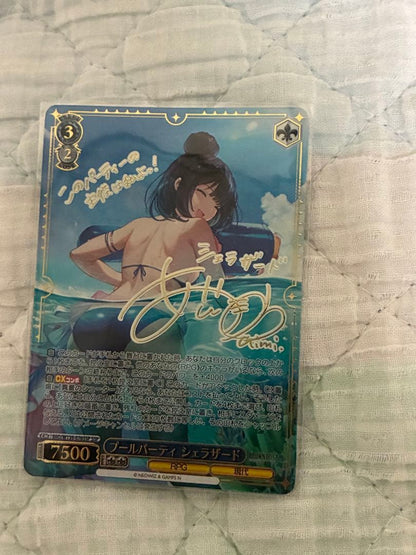 Weiss Schwarz Vise Brown Dust 2 Pool Party Sherazad SSP — Japanese