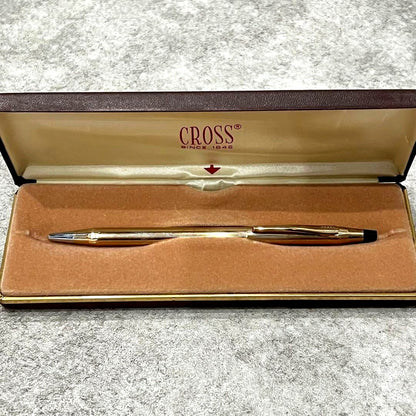 Cross Classic Century 10Kt gold plated ballpoint pen Model 4502 with case imported from Japan