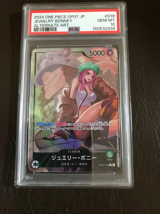 PSA 10 One Piece Jewelry Bonney L — Japanese