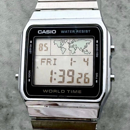 CASIO A300U Quartz Men's Watch — Japanese
