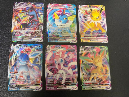 Pokemon Vivid Voltage Eevee Heroes Set of 6 — Japanese