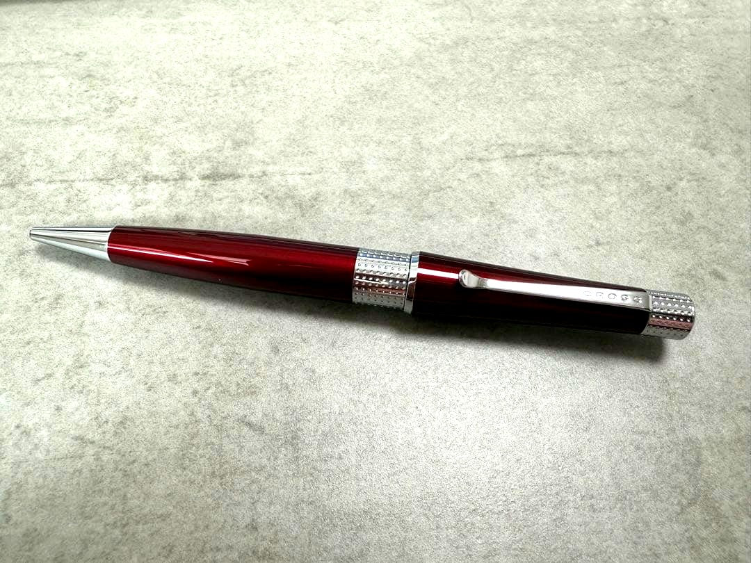 Cross Ballpoint Pen in wine red color with medium black refill, used excellent condition, no box