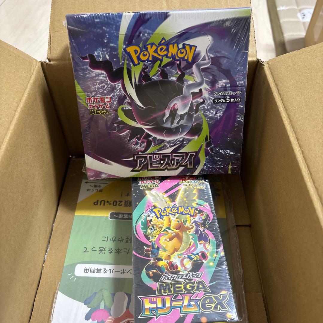 Pokemon Pokémon Card Abyss Eye & MEGA Dreamex Shiny Box Box — Japanese