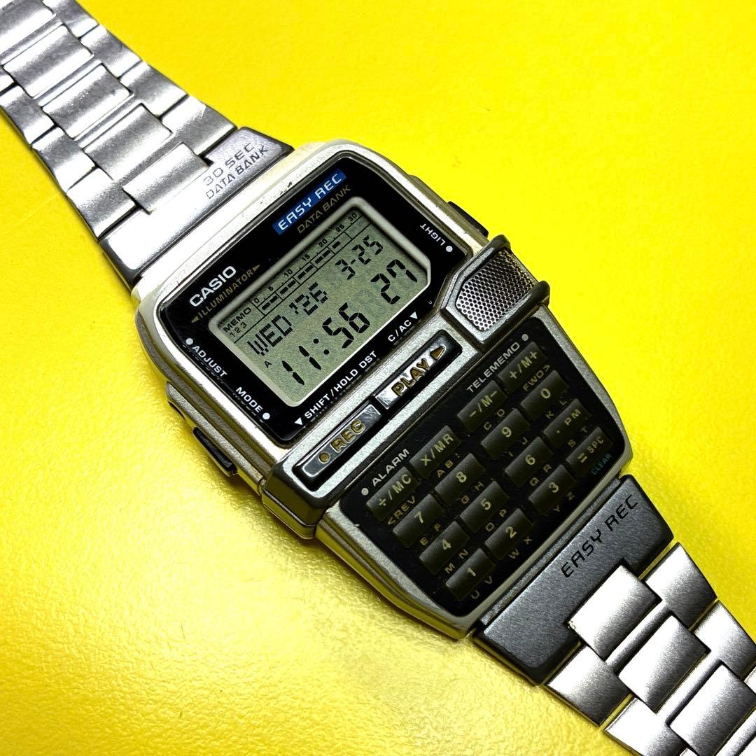 CASIO DATABANK E-700 Digital Men's Watch — Japanese