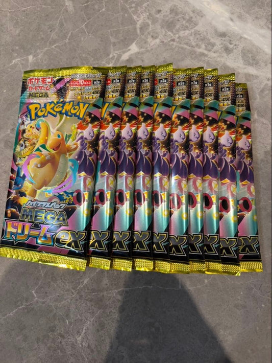 Pokemon Pokémon Card Game Mega Dream ex 10 Pack Set 1BOX Inclusion Rate Match Pack — Japanese