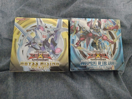 Yu-Gi-Oh Judgment of the Lights Abyss Rising Box Unopened Gate Ball Box — Japanese