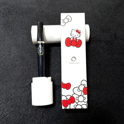 Pilot Timeline black oil-based ballpoint pen with 0.5mm tip featuring Hello Kitty collaboration design
