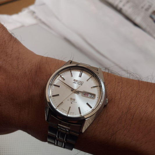 SEIKO Actus Vintage Manual Men's Watch — Japanese