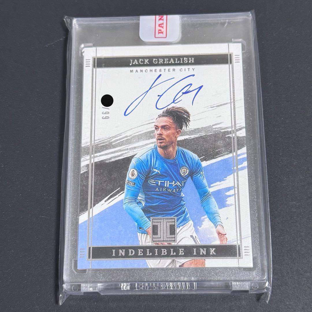 Jack Grealish Signed Card — Japanese