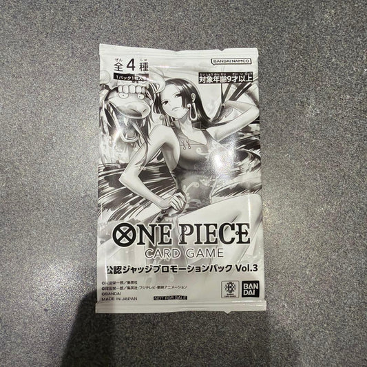 One Piece Judge Promotion Pack Vol.3 Pack — Japanese
