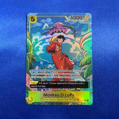One Piece Monkey D. Luffy SR — English