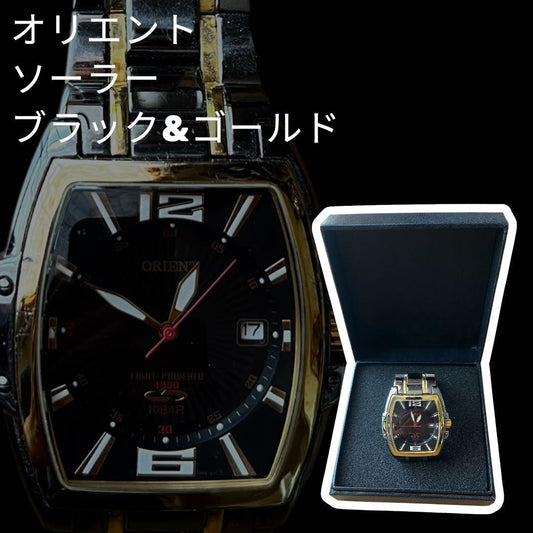 ORIENT Standard Series SBTR009 Solar Men's Watch — Japanese