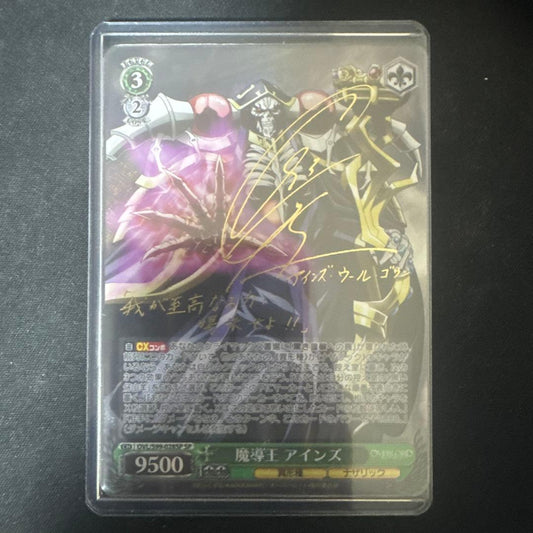 Weiss Schwarz Overlord Weiss 魔導王 アインズ SP サイン オーバーロード — Japanese