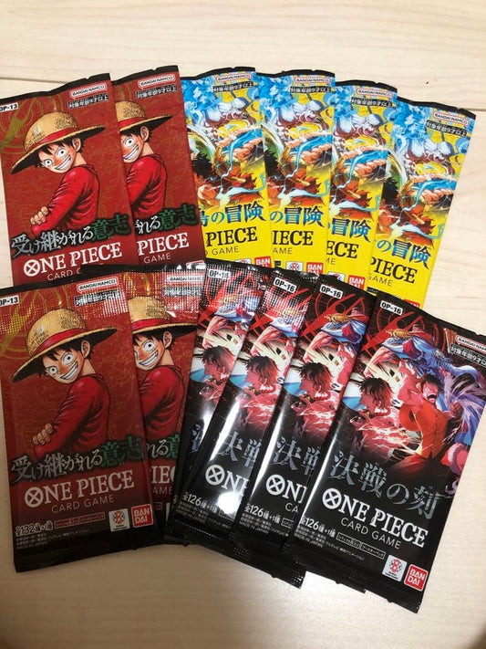 One Piece One Piece Card Game Unopened 12 Pack Set Pack — Japanese