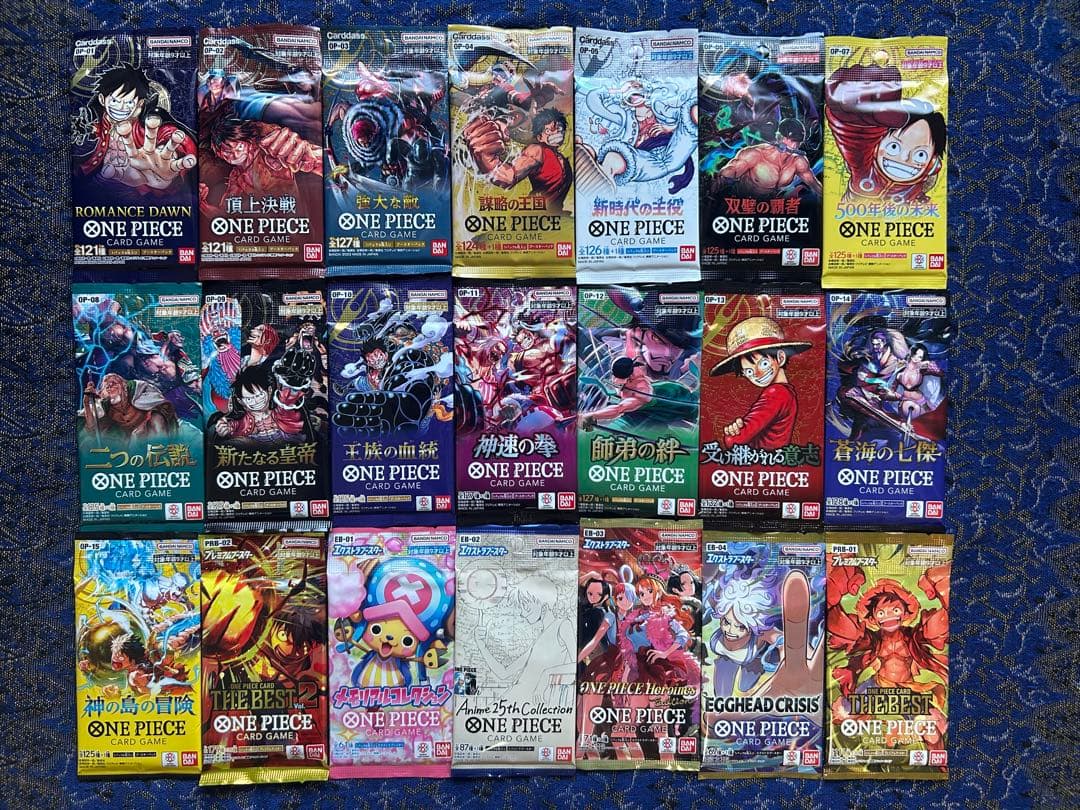 One Piece One Piece Card Pack with Bonus 22-Card Complete Set Pack L — Japanese