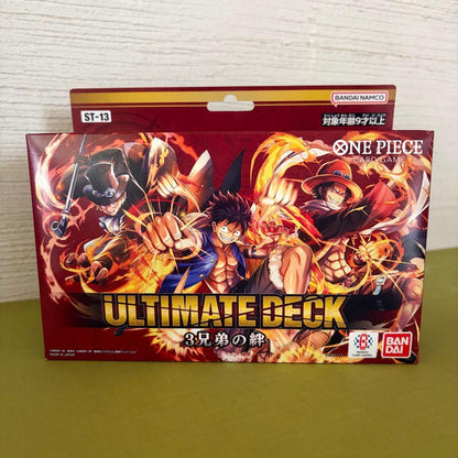 One Piece One Piece Card Game Ultimate Deck Bond of the Three Brothers Box — Japanese