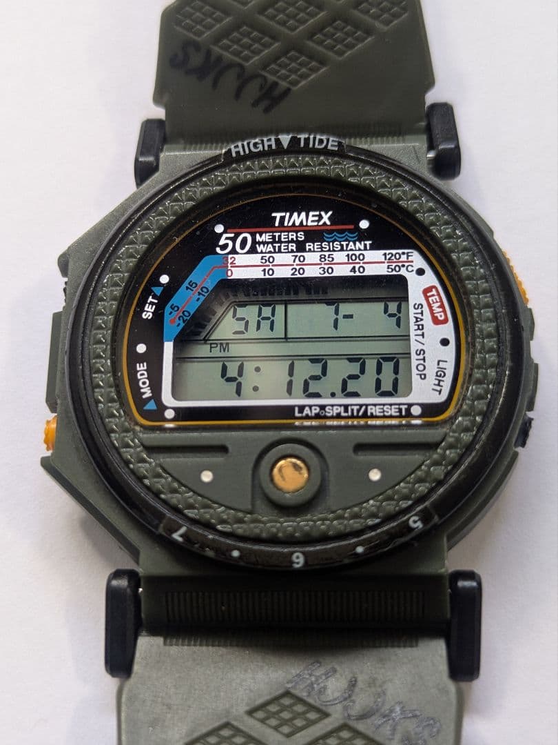 TIMEX HOOKS' 707 Digital Men's Watch — Japanese