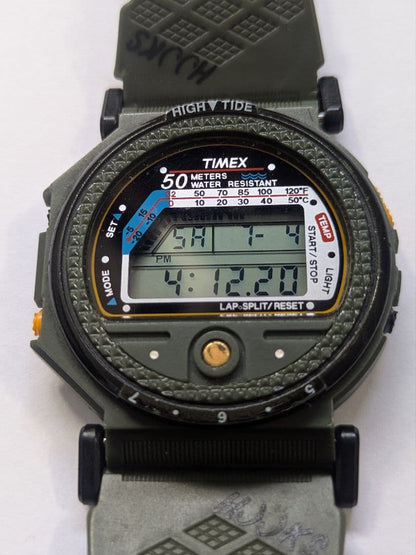 TIMEX HOOKS' 707 Digital Men's Watch — Japanese