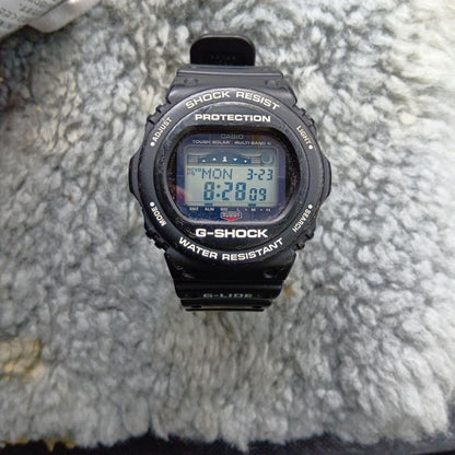 CASIO G-SHOCK Digital Bk Men's Watch — Japanese