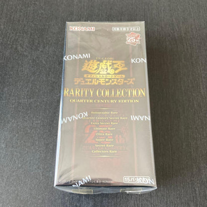 Yu-Gi-Oh New Unopened Yu-Gi-Oh! Rarity Collection Quarter Century Box Box — Japanese