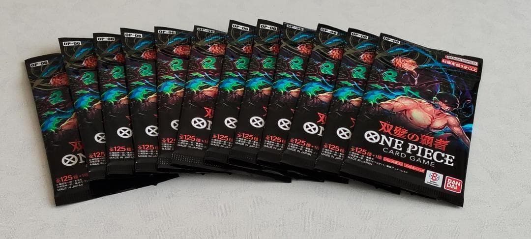 One Piece Newly Unopened One Piece Card: Supreme Warlords OP-06 12 Pack Set Pack — The Twin Conquerors OP-06 — Japanese
