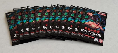 One Piece Newly Unopened One Piece Card: Supreme Warlords OP-06 12 Pack Set Pack — The Twin Conquerors OP-06 — Japanese