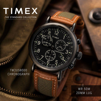 TIMEX TW2U58000 Quartz Men's Watch — Japanese