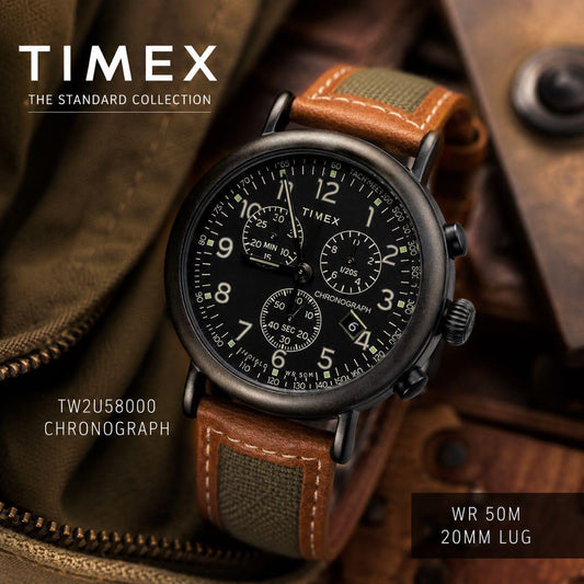 TIMEX TW2U58000 Quartz Men's Watch — Japanese