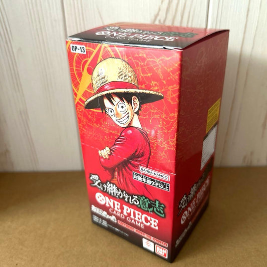 One Piece One Piece Card Game: The Will That Continues On Box — OP-13 — Japanese