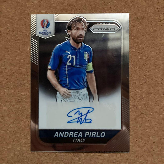 Andrea Pirlo Signed Card — Japanese