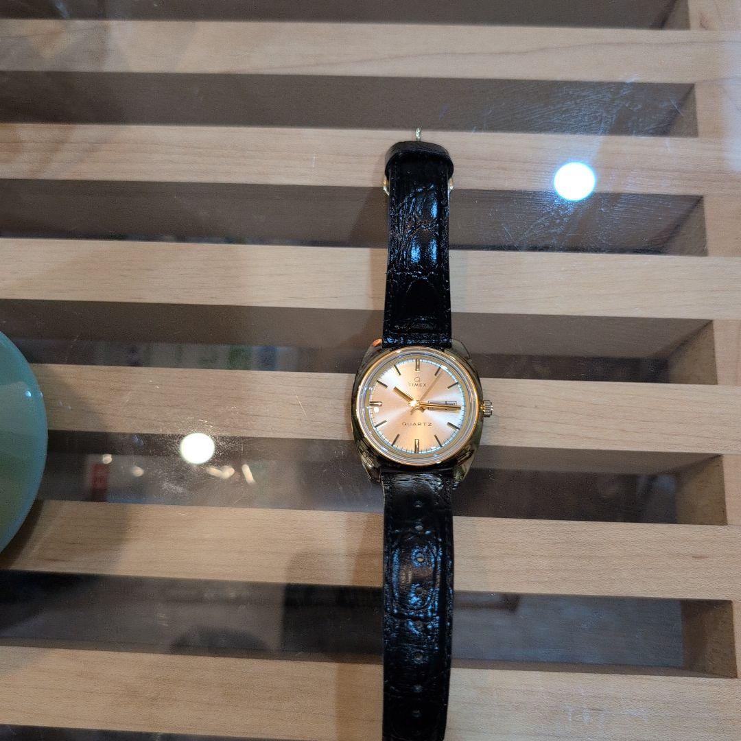 TIMEX Silver/Gold Quartz Men's Watch — Japanese