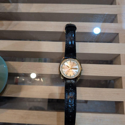 TIMEX Silver/Gold Quartz Men's Watch — Japanese
