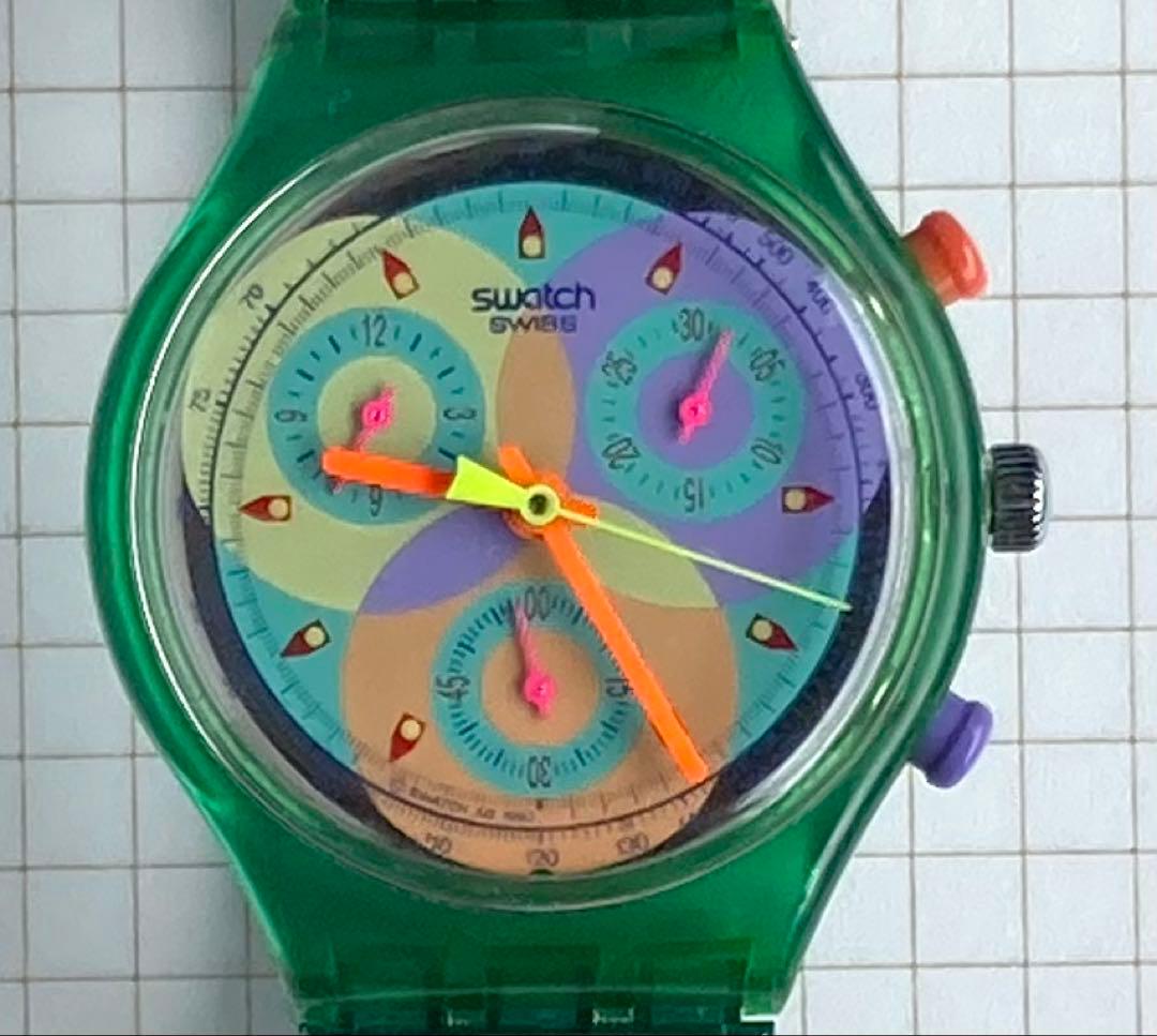 swatch SCL102 Quartz Men's — Japanese