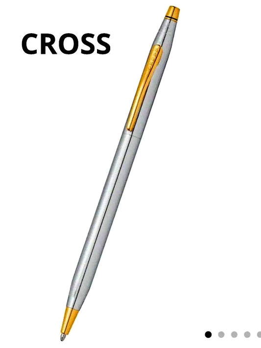 CROSS Century Medalist ballpoint pen with black ink and chromium metal body