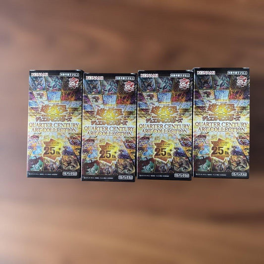 Yu-Gi-Oh Yu-Gi-Oh! QUARTER CENTURY ART COLLECTION Box — Japanese
