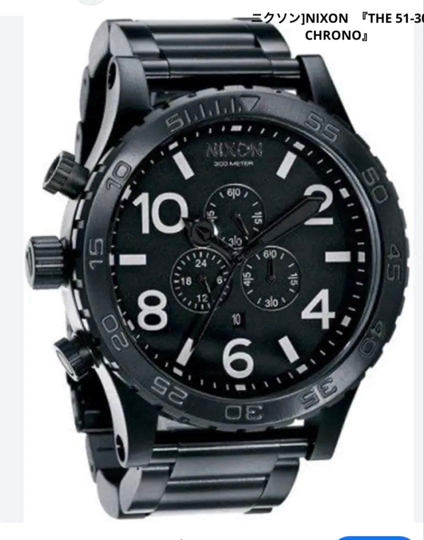 NIXON 51-30 Chrono Quartz Men's Watch — Japanese