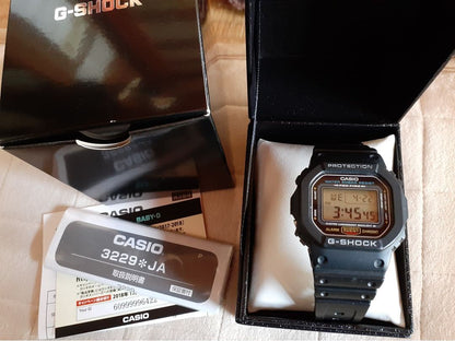 CASIO DW5600E Digital Men's Watch — Japanese