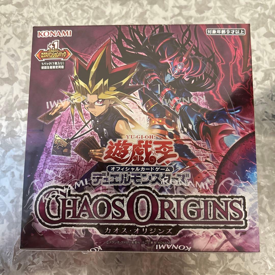 Yu-Gi-Oh Yu-Gi-Oh! Chaos Origins 1BOX Shrinked Box — Japanese