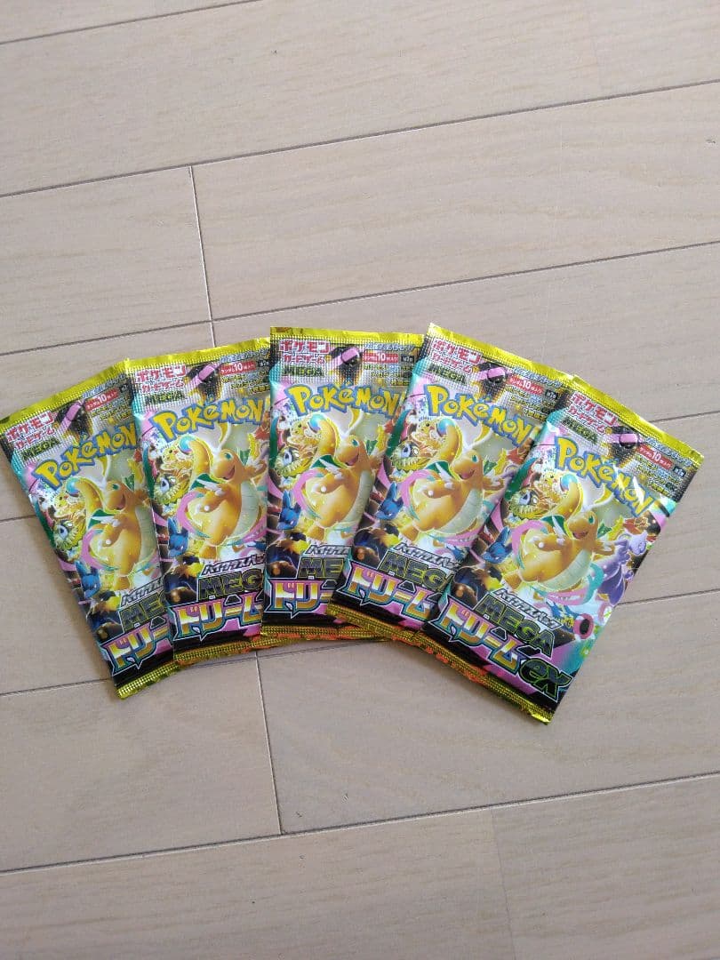 Pokemon Pokémon High-Class Pack MEGA Dream ex 5 Pack Set Pack — M High Class Pack MEGA Dream ex — Japanese