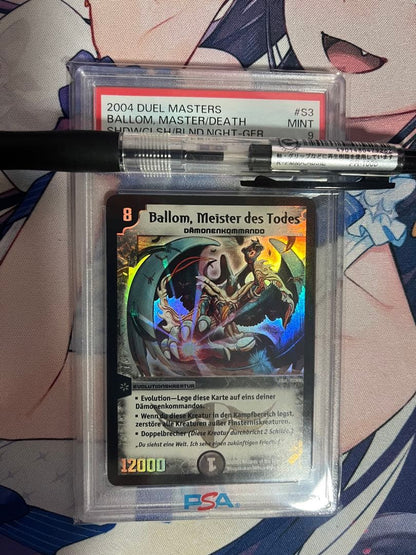 PSA 9 Duel Masters Devil God Barom — Japanese