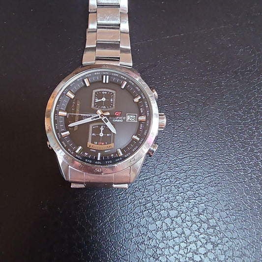 CASIO EQB-1100D Solar Men's Watch — Japanese