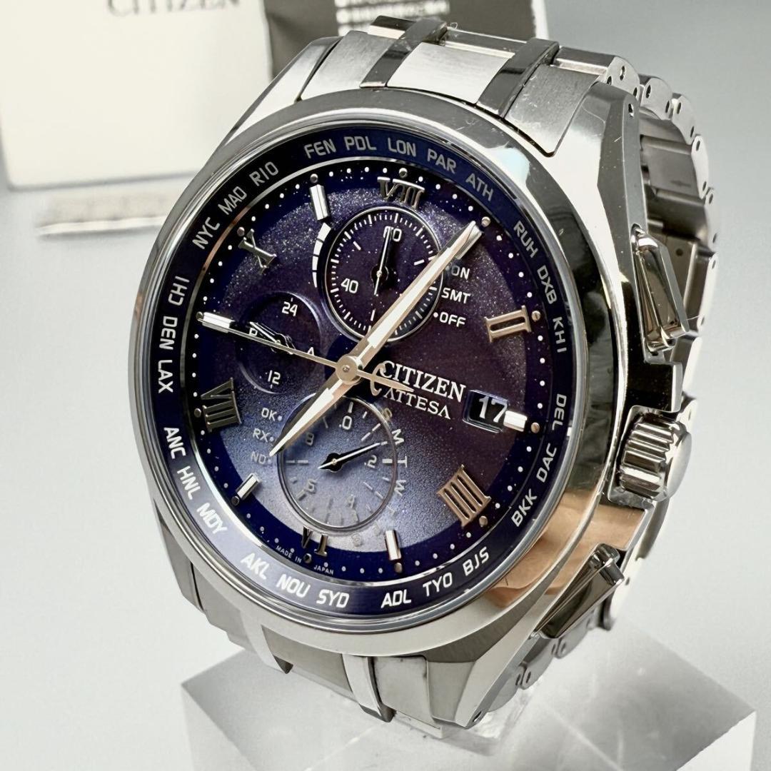 Citizen ATTESA CB5000-50L Solar Men's Watch — Japanese
