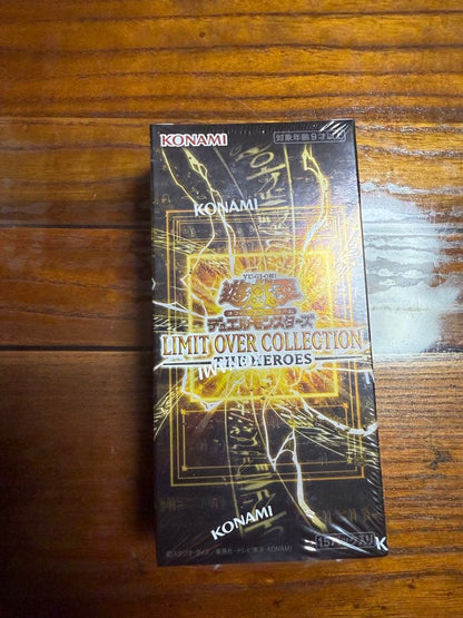 Yu-Gi-Oh Yu-Gi-Oh! Limit Over Collection Heroes Unopened Box with Shrink Box — Japanese
