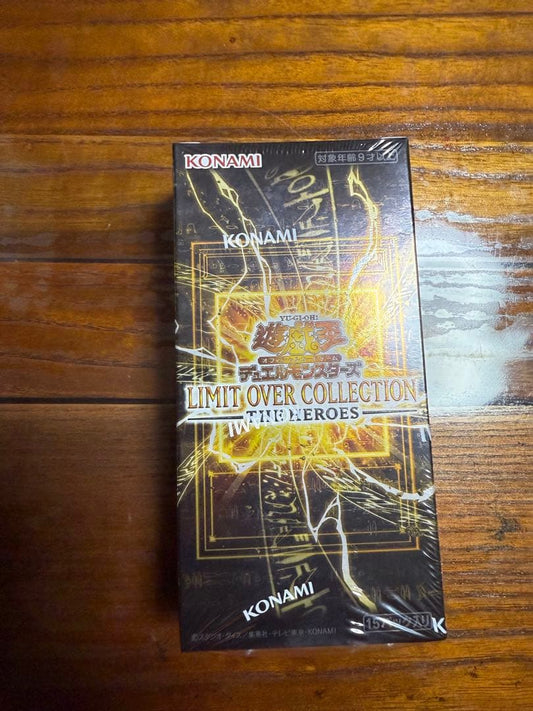 Yu-Gi-Oh Yu-Gi-Oh! Limit Over Collection Heroes Unopened Box with Shrink Box — Japanese