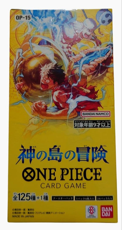 One Piece One Piece Card Game: Island of the Gods Adventure 1-box Tape Cut Box — Japanese